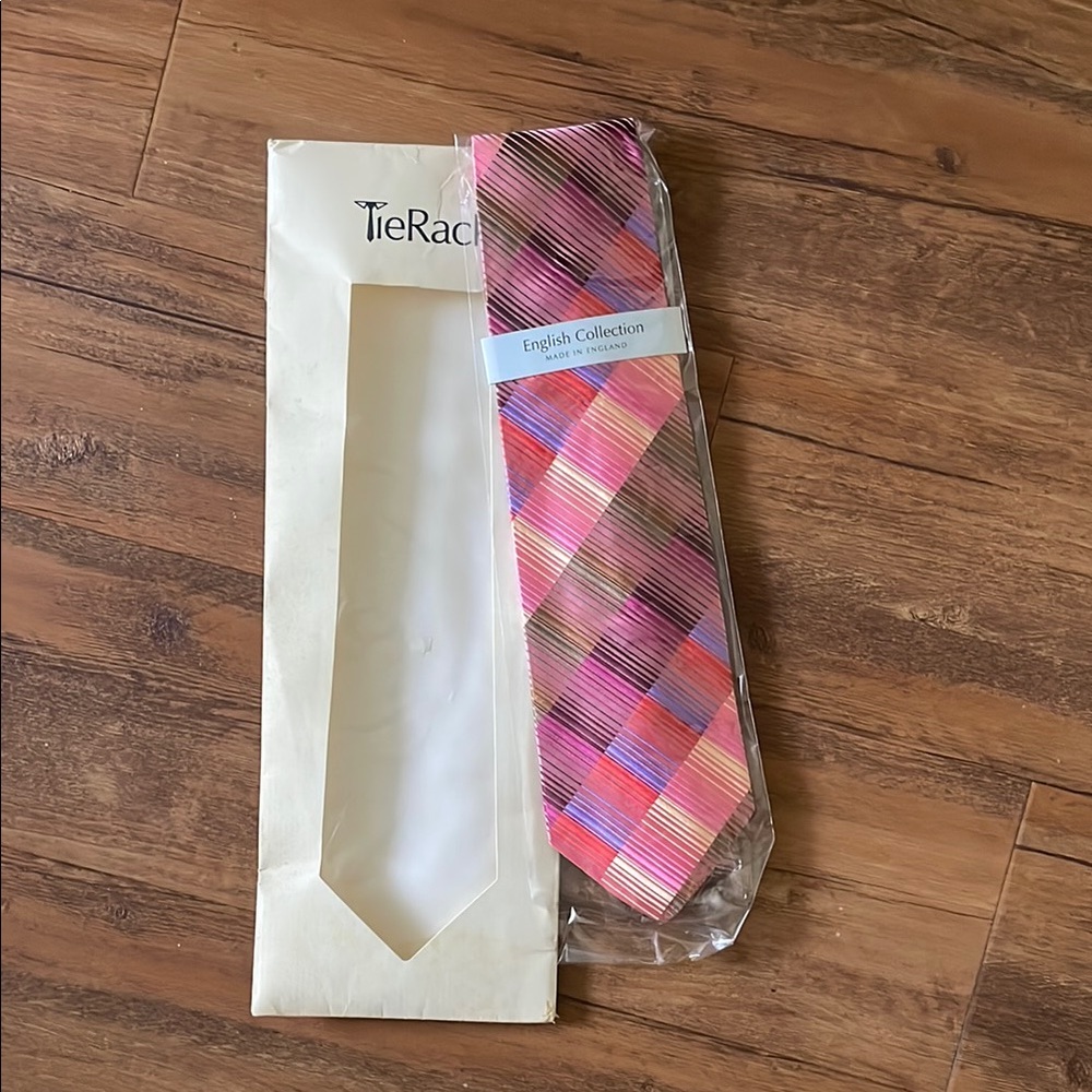 Multicolor Plaid Tie